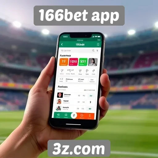 Experiência do usuário na navegação do 166bet app