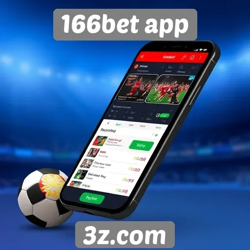 Avaliação da interface do usuário do 166bet app
